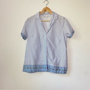 Laurence Tavernier Luxury Cotton Pajama Top